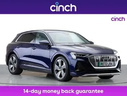 Blue Used 2022 Audi e-tron S-Line SUV | £24,749 (Fair price)
