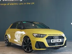 Yellow Used 2022 Audi A1 Black Edition Hatchback | £25,298 (Expensive)