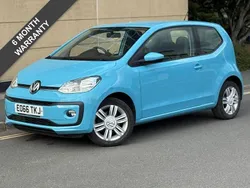 Blue Used 2016 VW up! high up! Hatchback | £7,495 (Fair price)