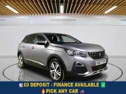 Grey Used 2017 Peugeot 3008 Allure SUV | £12,399 (Fair price)