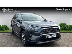 Grey Used 2021 Toyota RAV4 Hybrid SUV | £25,159 (Fair price)