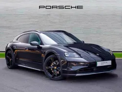 Jet black metallic New 2024 Porsche Taycan Cross Turismo Sedan | £83,850 (Fair price)