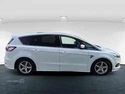 White Used 2018 Ford S-MAX Sport MPV | £11,450 (Expensive)