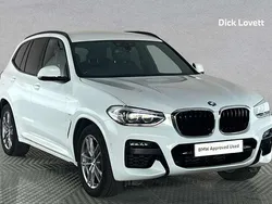 White Used 2021 BMW X3 M Sport SUV | £27,900 (Good price)