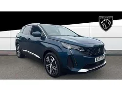 Blue Used 2021 Peugeot 3008 Allure Premium SUV | £16,358 (Fair price)