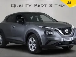 Grey Used 2021 Nissan Juke N-Connecta SUV | £11,680 (Super price)