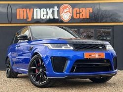 Blue Used 2018 Land Rover Range Rover Sport SVR SUV | £47,995 (Expensive)