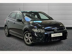Black Used 2023 VW Polo R-line Hatchback | £17,250 (Fair price)