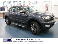 Grey Used 2018 Ford Ranger Wildtrack Pickup | £19,490 (Fair price)