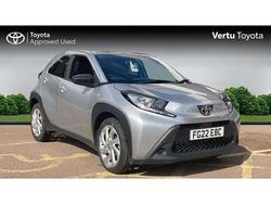 Silver Used 2022 Toyota Aygo X PURE SUV | £10,542