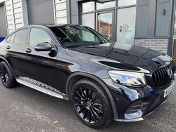 Black Used 2018 Mercedes GLC220 AMG line Coupe | £22,000 (Fair price)
