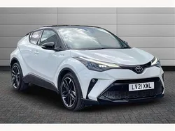 White Used 2021 Toyota C-HR Sport SUV | £19,799 (Fair price)