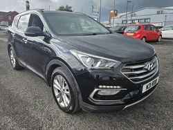 Black Used 2016 Hyundai Santa Fe Premium SUV | £10,995 (Fair price)