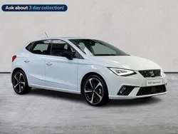 White Used 2024 Seat Ibiza FR Sport Hatchback | £18,266 (Fair price)