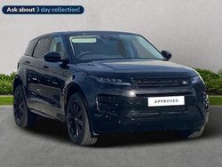 Black Used 2025 Land Rover Range Rover evoque HSE Dynamic SUV | £38,845 (A bit pricey)