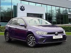 Mauve/purple Used 2023 VW Polo Life Hatchback | £17,491 (Fair price)