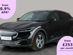 Black Used 2021 Ford Mustang Mach-E Standard Range SUV | £18,076 (Fair price)