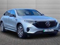 Silver Used 2020 Mercedes EQC400 Edition 1 SUV | £28,500 (Fair price)