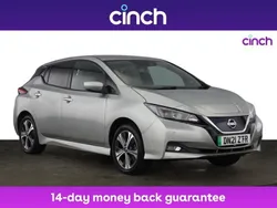 Silver Used 2021 Nissan Leaf N-Connecta Hatchback | £10,649 (Good price)