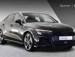 Black Used 2024 Audi A3 Black Edition Sedan | £28,750 (Expensive)
