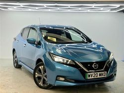 Blue Used 2020 Nissan Leaf Tekna Hatchback | £11,495 (A bit pricey)