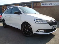 White Used 2019 Skoda Fabia Monte Carlo Estate | £9,950 (Fair price)