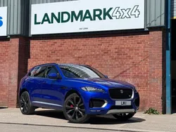 Blue Used 2016 Jaguar F-Pace First Edition SUV | £17,975 (Fair price)
