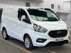 White Used 2022 Ford Transit Custom Limited Van | £11,990 (Fair price)