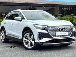 White Used 2024 Audi Q4 e-tron S-Line SUV | £31,425 (Super price)