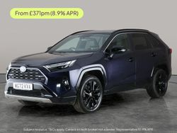 Blue Used 2022 Toyota RAV4 Hybrid SUV | £22,089 (Fair price)