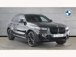 Grey Used 2022 BMW X4 M Sport SUV | £44,995 (Fair price)