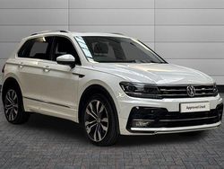 Pure white Used 2019 VW Tiguan SEL SUV | £23,395 (Expensive)