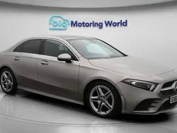 Silver Used 2019 Mercedes A200 AMG line Sedan | £19,100 (Fair price)