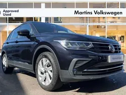 Black Used 2024 VW Tiguan Life SUV | £26,480 (Fair price)