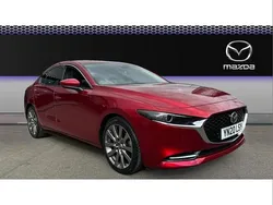 Red Used 2020 Mazda 3 Inclusive Sedan | £12,378 (Fair price)