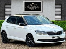 White Used 2017 Skoda Fabia Colour Edition Hatchback | £4,666 (Fair price)