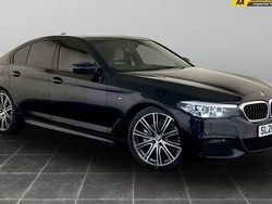 Black Used 2020 BMW 520 M Sport Sedan | £20,995 (Fair price)