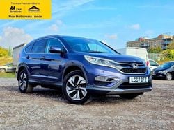 Blue Used 2017 Honda CR-V EX SUV | £10,988 (Good price)