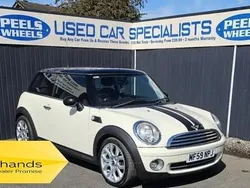 White Used 2009 Mini Cooper Hatch Hatchback | £2,475 (Good price)