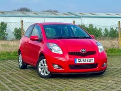 Red Used 2011 Toyota Yaris Hatchback | £2,795 (Fair price)