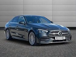 Grey Used 2022 Mercedes C200 AMG Line Premium Sedan | £28,995 (Fair price)