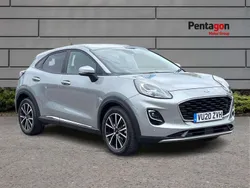 Silver Used 2020 Ford Puma Titanium SUV | £13,645 (Good price)