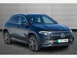 Black Used 2021 Mercedes EQA250 AMG line SUV | £20,995 (Fair price)