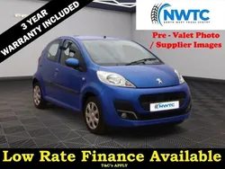 Blue Used 2013 Peugeot 107 Active Hatchback | £6,495 (Fair price)