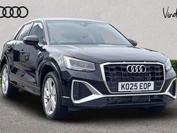Black New 2025 Audi Q2 S-Line SUV | £29,177 (A bit pricey)