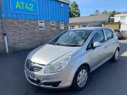 Silver Used 2009 Vauxhall Corsa Club Hatchback | £1,250 (Expensive)