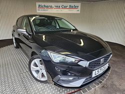 Black Used 2021 Seat Leon FR Hatchback | £16,000 (Fair price)