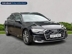 Black Used 2023 Audi A6 S-Line Estate | £33,022 (Fair price)