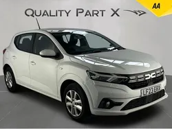 White Used 2023 Dacia Sandero Expression Hatchback | £10,000 (Good price)