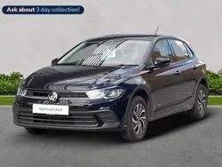Black Used 2024 VW Polo Life Hatchback | £17,602 (Good price)